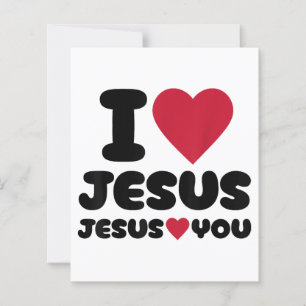Eu amo Jesus e Jesus te ama cristão