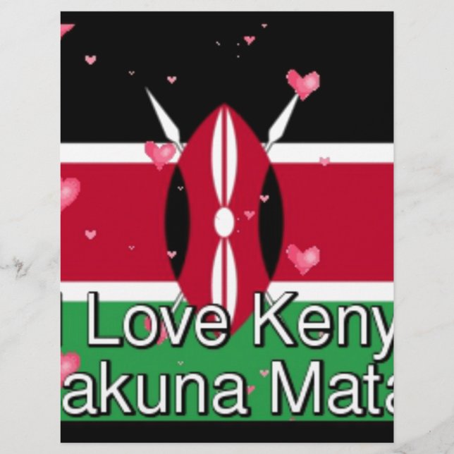 Eu Amo! Kenya Hakuna Matata (Frente)