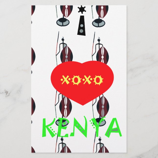 Eu amo Kenya XOXO (Frente)