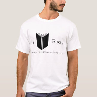 Eu amo livros - camisa