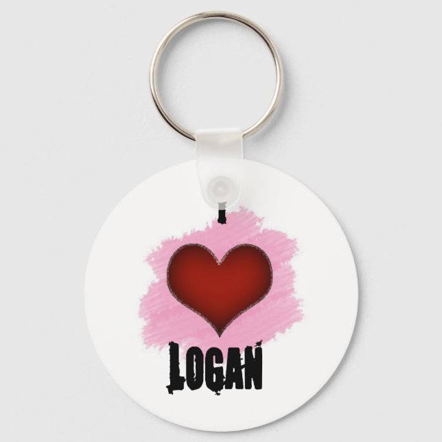 Eu amo Logan Chaveiro (Frente)
