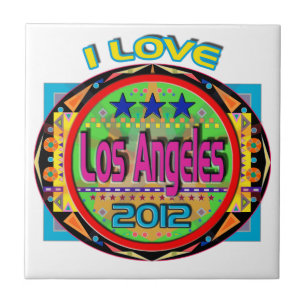 EU AMO Los Angeles Emblem #1 Azulejo 2012