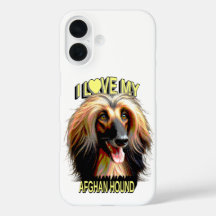 Eu Amo Meu Afghan Hound – Design Elegante para Ama