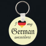 Eu amo meu antepassado alemão Chaveiro<br><div class="desc">Eu amo meu antepassado alemão Chaveiro</div>