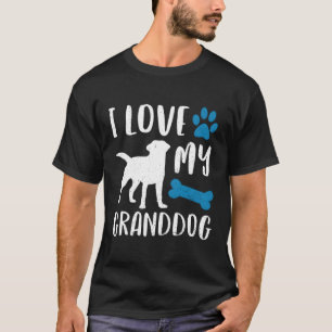 Eu Amo Meu Avô Camisa Labrador Cachorro De Retriev