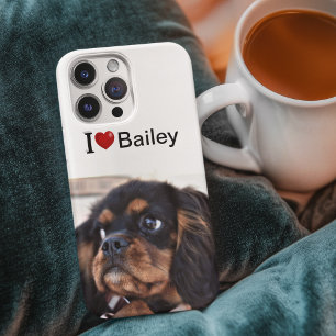 Eu Amo Meu Cachorro foto personalizada