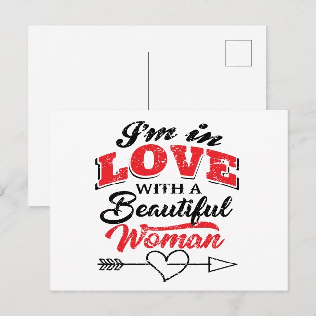 Eu Amo Meu Cartão De Férias Da Esposa (Frente/Verso)