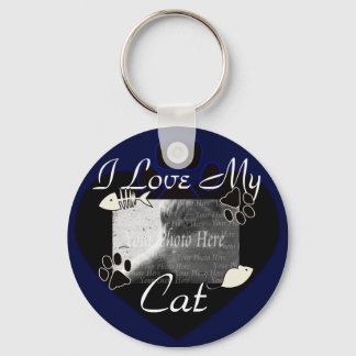 Eu amo meu Chaveiro de gato