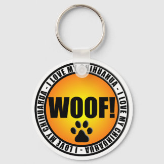 Eu Amo Meu Chihuahua! Chaveiro