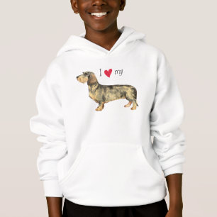 Eu amo meu Dachshund Wirehaired
