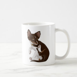 Eu amo meu filhote de cachorro pequeno! - caneca