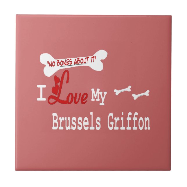 Eu Amo Meu Griffon Bruxelas (Frente)