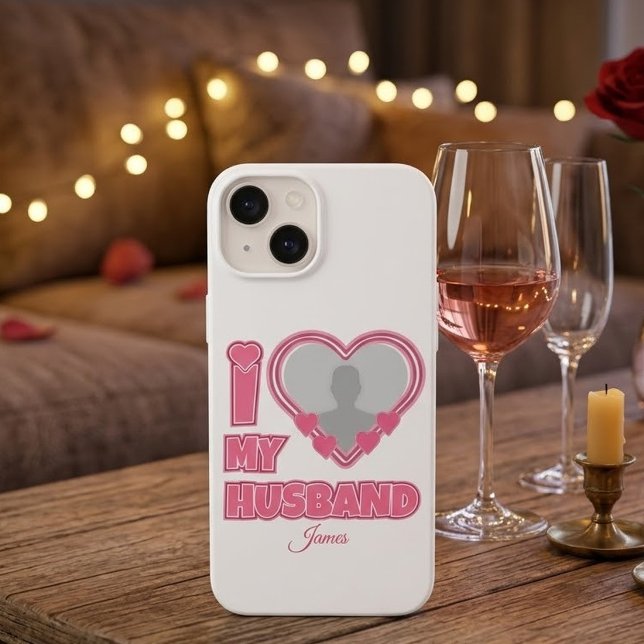 Eu Amo Meu Marido Personalizado – Adicionar Foto e (Criador carregado)