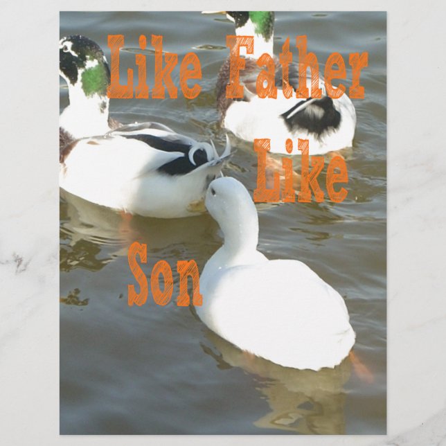 Eu amo meu menino como pai como filho (Frente)