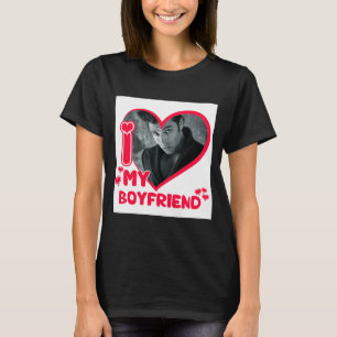 Eu Amo Meu Namorado Camiseta Personalizada Foto Co