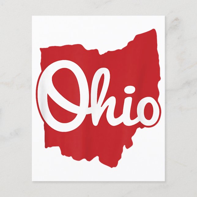 Eu Amo Meu Ohio Home Script Ohio (Frente)