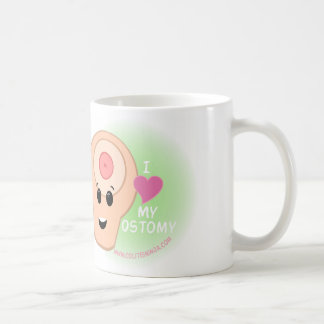 Eu amo meu ostomy! Caneca