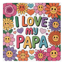 Eu amo meu papai