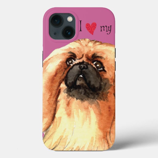 Eu amo meu Pekingese (Verso)