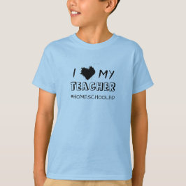 Eu Amo Meu Professor - #EnsinoEmCasa - Camiseta