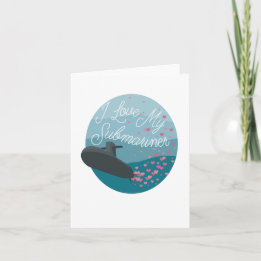 Eu amo meu Submarino - Cartão