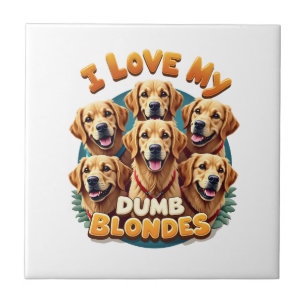 Eu Amo Meus Cães Golden Retrievers Louros Bobos Vi