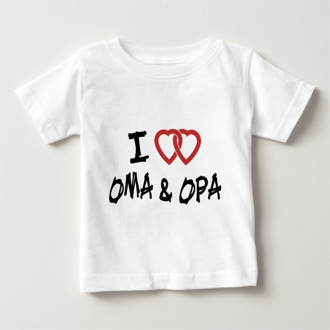Eu Amo Minha Camisa De Oma E Opa (Frente)