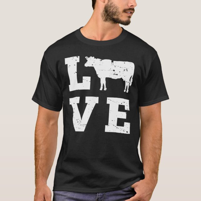 Eu Amo Minha Camisa de Vaca (Frente)