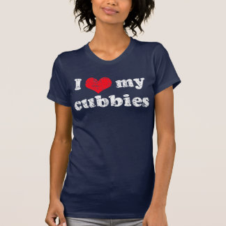 Eu amo minha camisa dos cubbies t