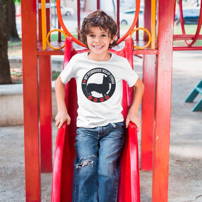 Eu Amo Minha Camiseta De Pembroke Welsh Corgi (Criador carregado)