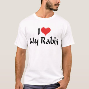 Eu Amo Minha Camiseta de Rabino