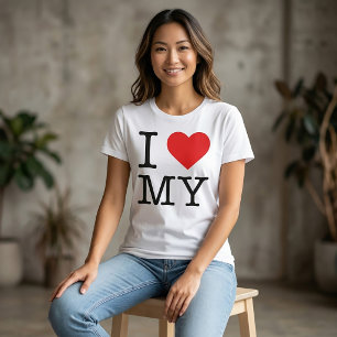 EU AMO MINHA CAMISETA EU AMO O MEU MALÁSIA