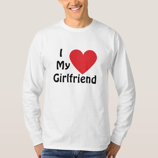 Eu Amo Minha Camiseta Namorada (Frente)