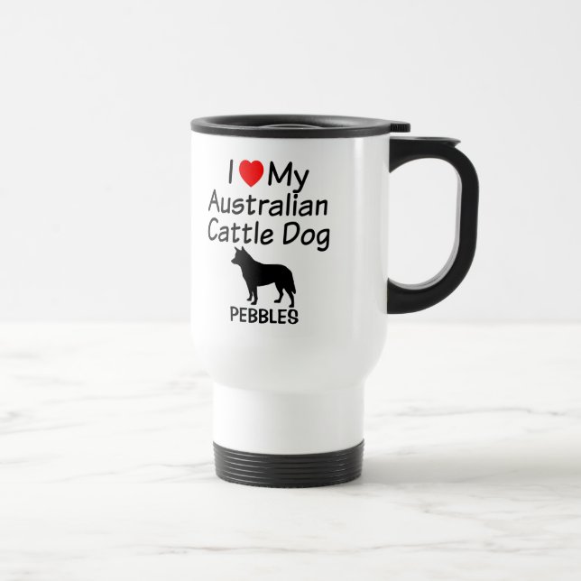 Eu Amo Minha Caneca Australiana (Direita)