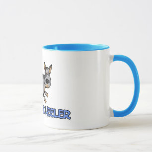 eu amo minha caneca azul do heeler