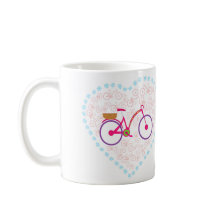 Eu amo minha caneca da bicicleta