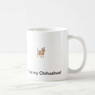 Eu amo minha caneca da chihuahua