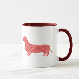 Eu Amo Minha Caneca Dachshund