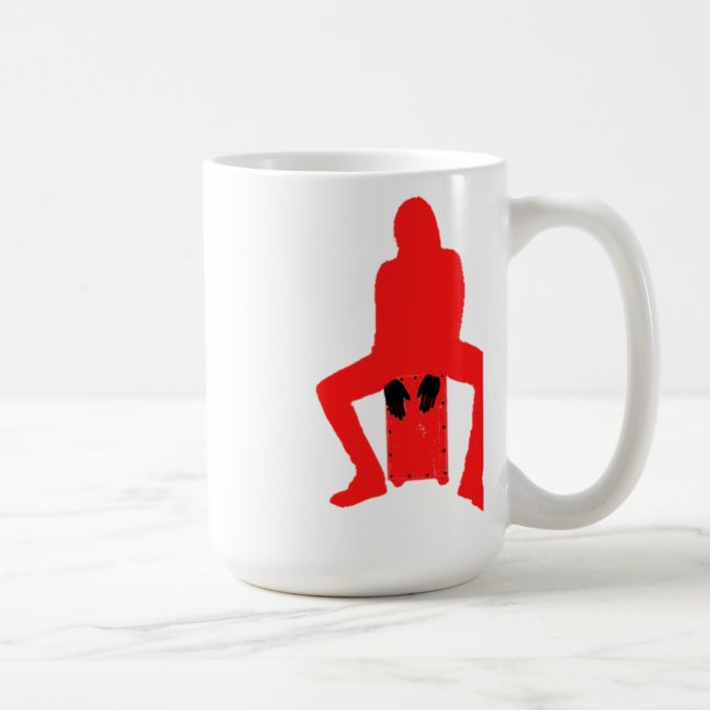 Eu amo minha caneca de Cajon (Direita)