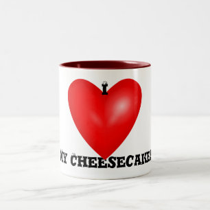 Eu Amo Minha Caneca De Cheesecake