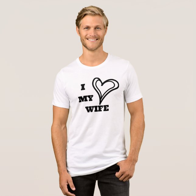 Eu Amo Minha Esposa Personalizada (Frente Completa)