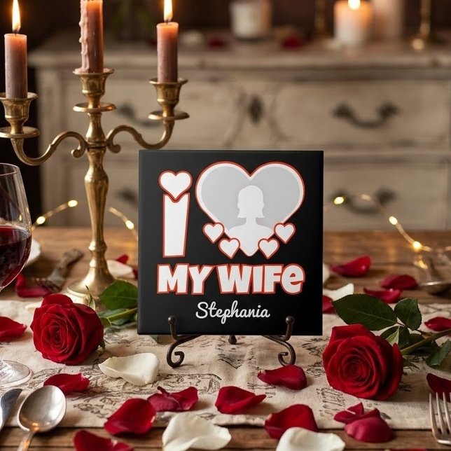 Eu Amo Minha Esposa Personalizado – Adicionar Nome (Criador carregado)