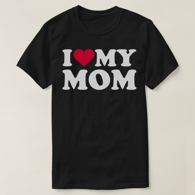 Eu amo minha mãe Pullover (Frente do Design)