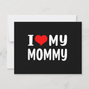 Eu Amo Minha Mamãe Engraçado para Mãe Mamãe