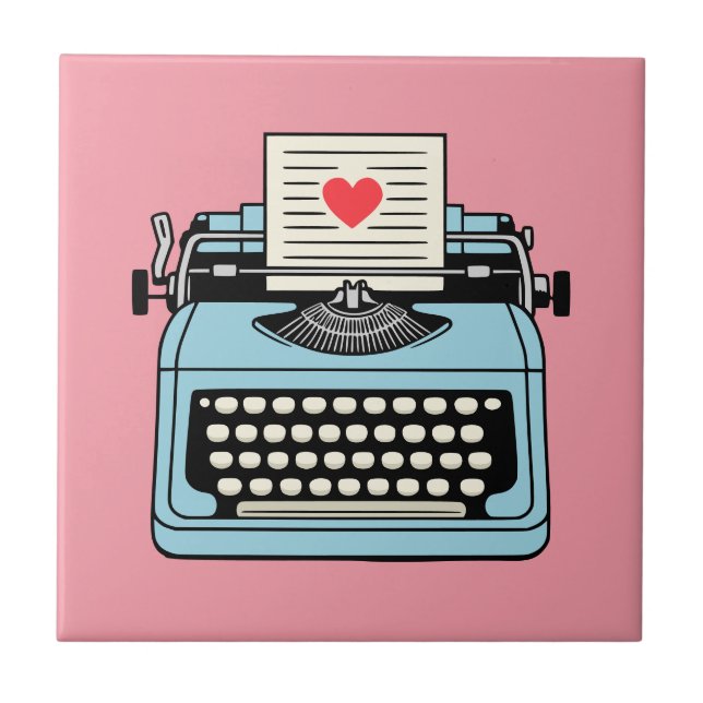 Eu amo minha máquina de escrever (Frente)