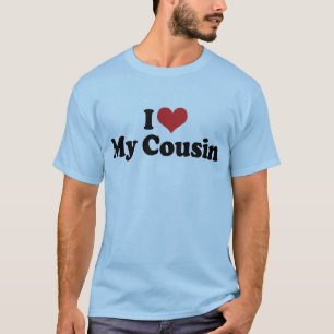Eu Amo Minha Prima Camiseta