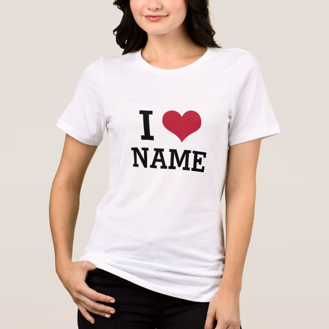 Eu Amo Nome (Frente)