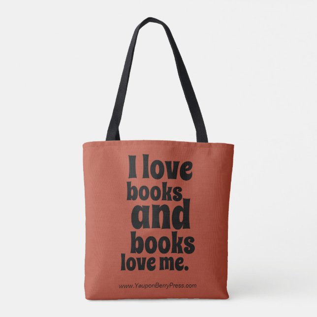 Eu amo o bolsa dos livros (a laranja do outono) (Verso)