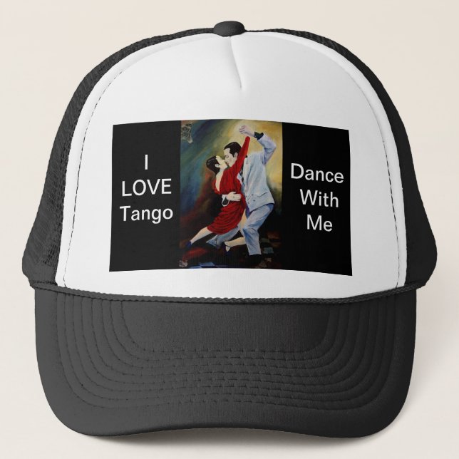 Eu amo o boné do tango (Frente)