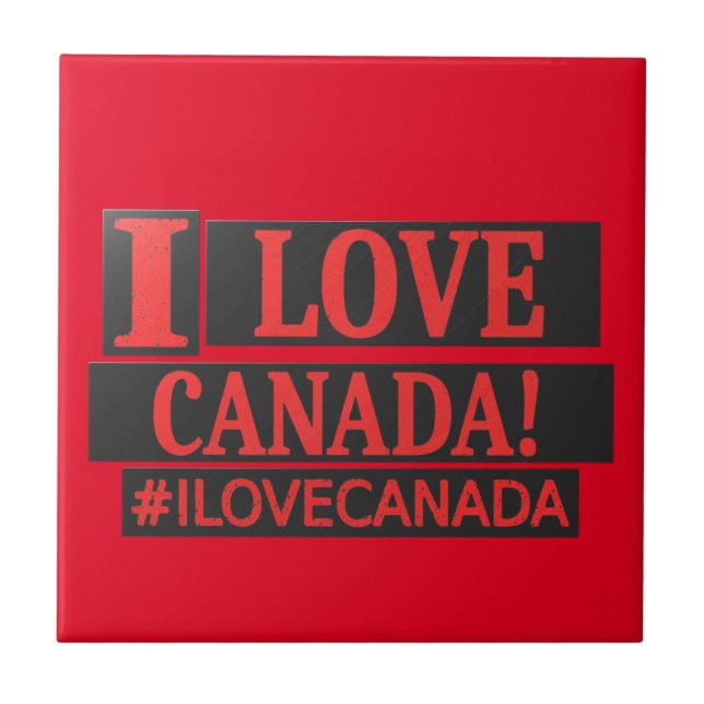 "EU AMO O CANADÁ" Comprar de Design de Expressão d (Frente)